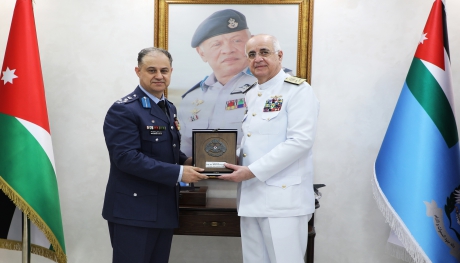قائد سلاح الجو الملكي يستقبل رئيس هيئة الأركان المشتركة البرازيلي  