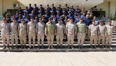تخريج دورة كتبة تدقيق و إدخال معلومات رقم /43 في قيادة سلاح الجو الملكي