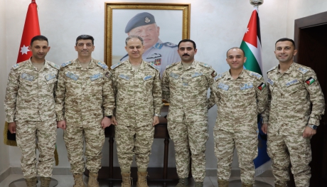 قائد سلاح الجو الملكي يكرم عدد من ظباط مديرية التزويد 
