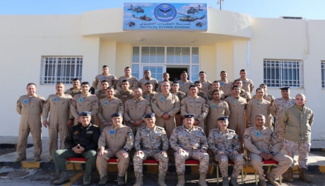 إفتتاح دورة الطيران التعبوي المتقدم GREEN PLATOON/11 في قاعدة الملك عبدالله الثاني الجوية