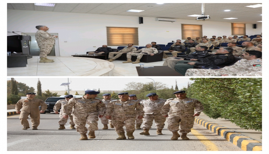 قائد سلاح الجو الملكي يزور عدد من القواعد والوحدات في سلاح الجو الملكي