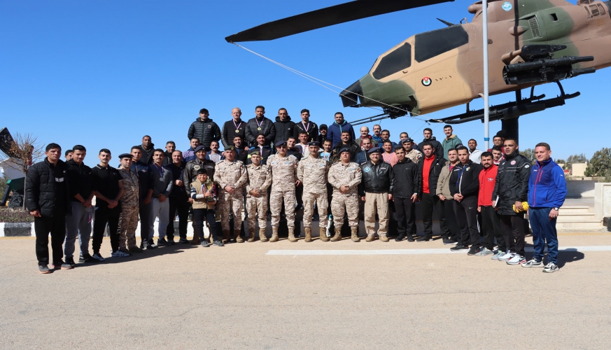 اختتام بطولة سلاح الجو الملكي لألعاب الضاحية