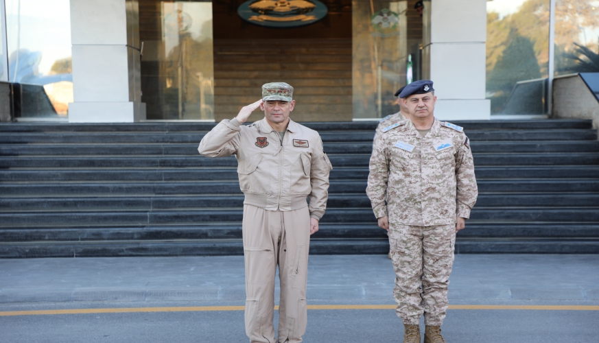 قائد سلاح الجو الملكي يستقبل رئيس أركان القوات الجوية الامريكية